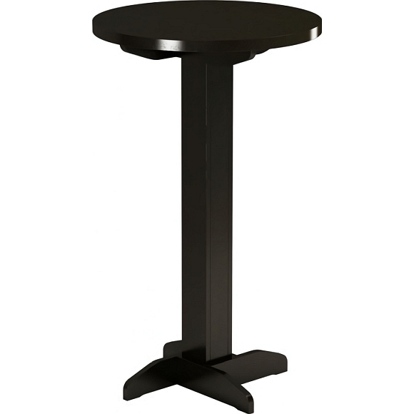 Bistro Square Leg Round Top 60 cm